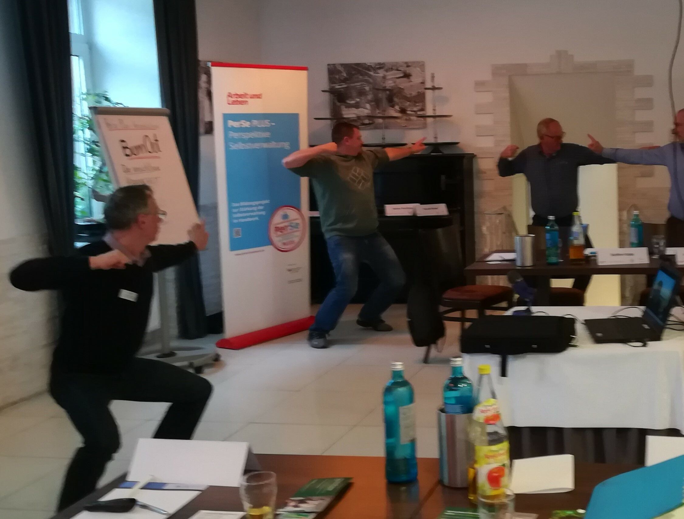 Rüdiger Schoner brachte die Gruppe in Bewegung