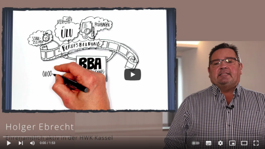 Holger Ebrecht, Ehrenamtlicher an der Handwerkskammer Kassel